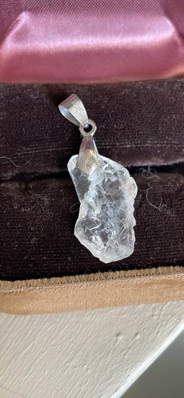 Phenakite Pendant approx. 18 carats-18K Gold plated